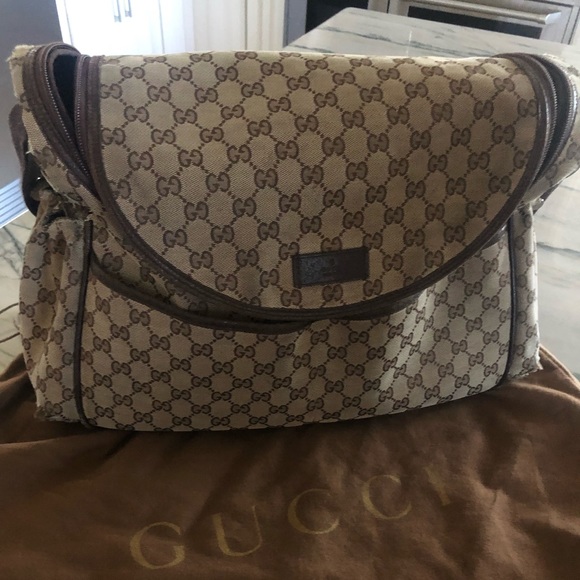 Gucci Handbags - Gucci Diaper Bag